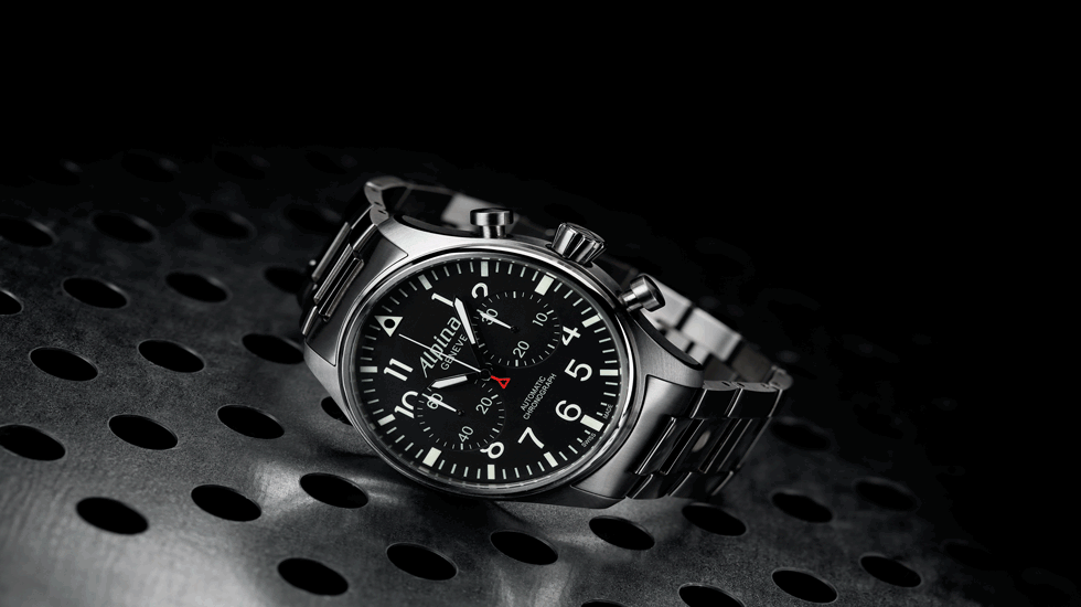 AlpinaStartimerPilotCollection2011 Watches World Alpina logró aplicar la extrema precisión fiabilidad resistencia y legibilidad instantánea requeridas en la aviación militar en cada uno de los cuatro modelos que conforman esta colección
