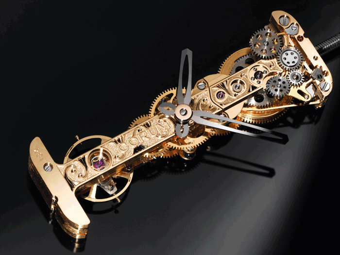 CorumMovimientoGoldenBridge2 Watches World Corum Movimiento Golden Bridge 2