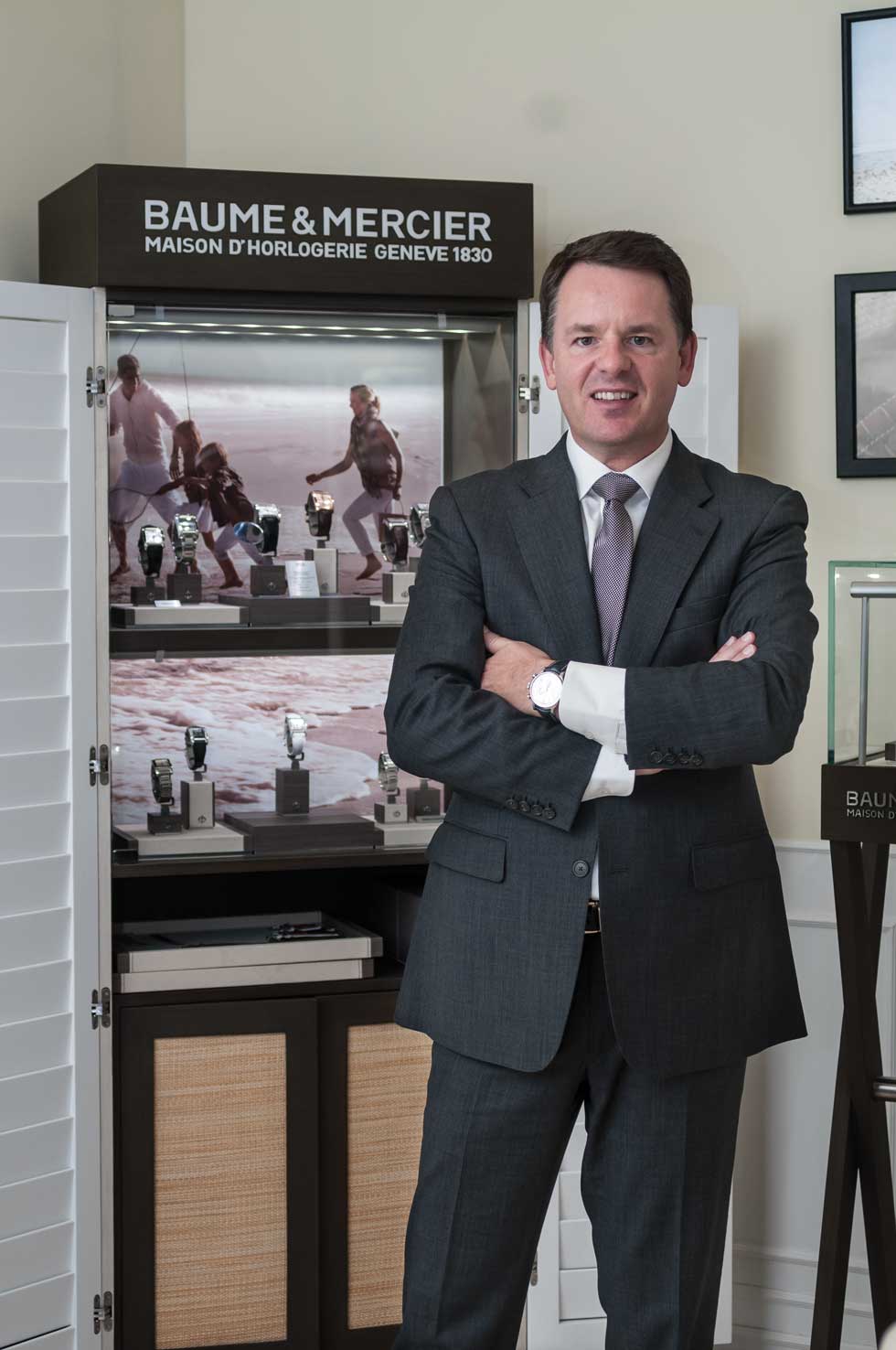 DSC1301 Watches World Alain Zimmermann CEO de Baume Mercier