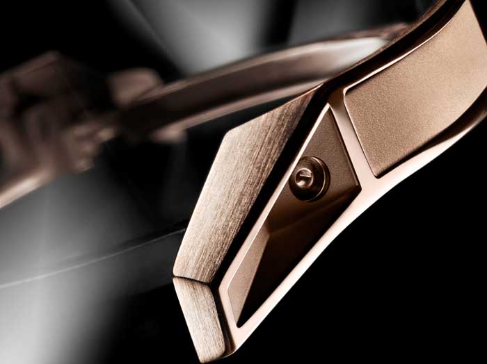 MikrotourbillonSRoseGoldCase Watches World Cuernos de la caja de oro rosa de 18 quilates