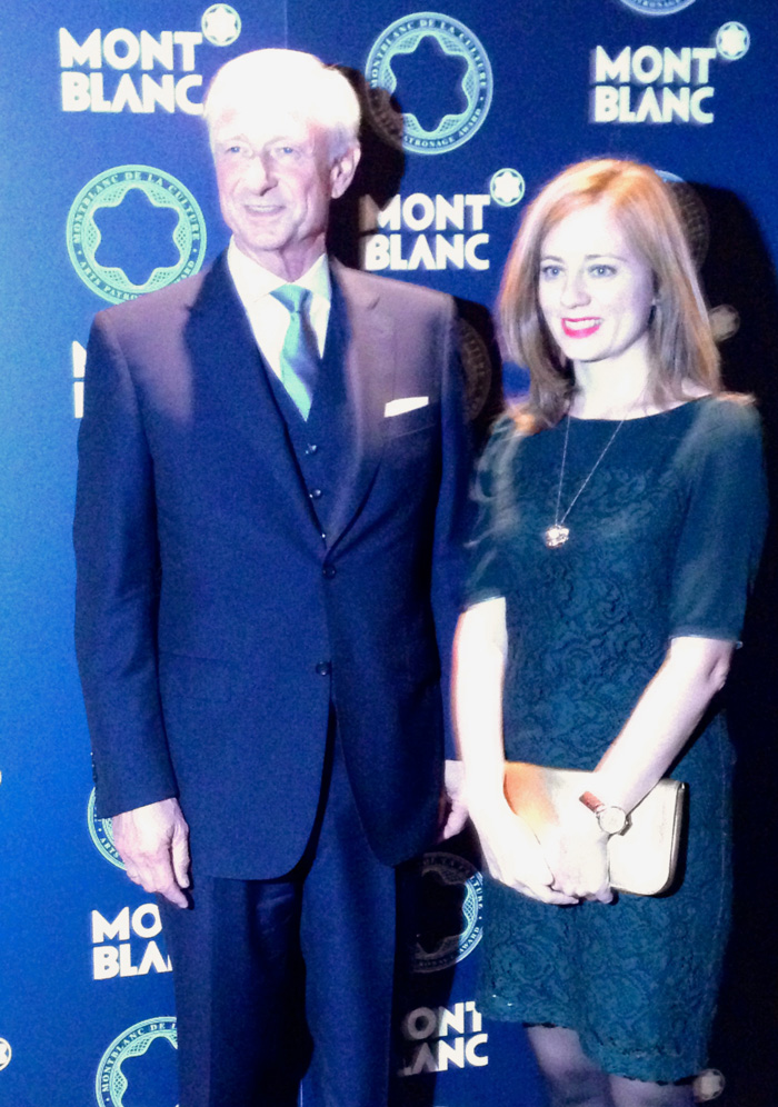 Montblanc de la Culture Arts Patronage Award Watches World Lutz Bethge y Stéphanie Martinez
