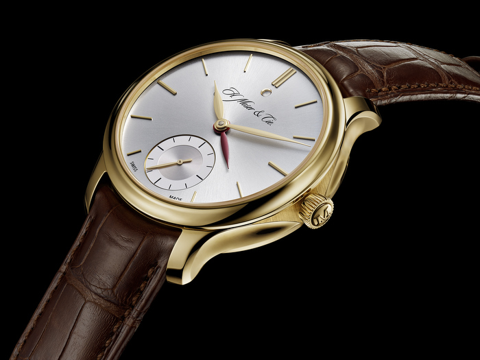 Watches World Nomad oro rosa y carátula plateada