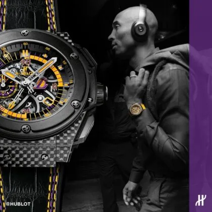 Kobe Bryant y Hublot: estos son los relojes que diseñaron en conjunto
