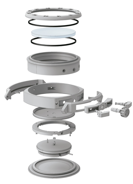 Aeroscopeexplodedviewcase Watches World Aeroscope exploded view case