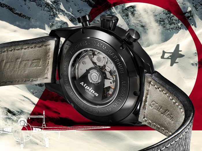 AlpinaGeneveStartimerPilotAutomaticChronographBlackStarAL860GB4FBS6001SD Watches World Alpina Geneve Startimer Pilot Automatic Chronograph BlackStar AL 860GB4FBS6 001 SD