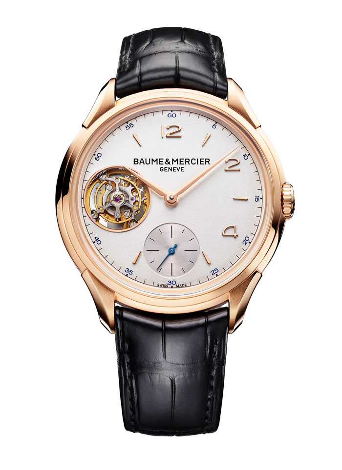 BaumeetMercierCliftonTourbillon10143front Watches World Baume et Mercier Clifton Tourbillon 10143 front