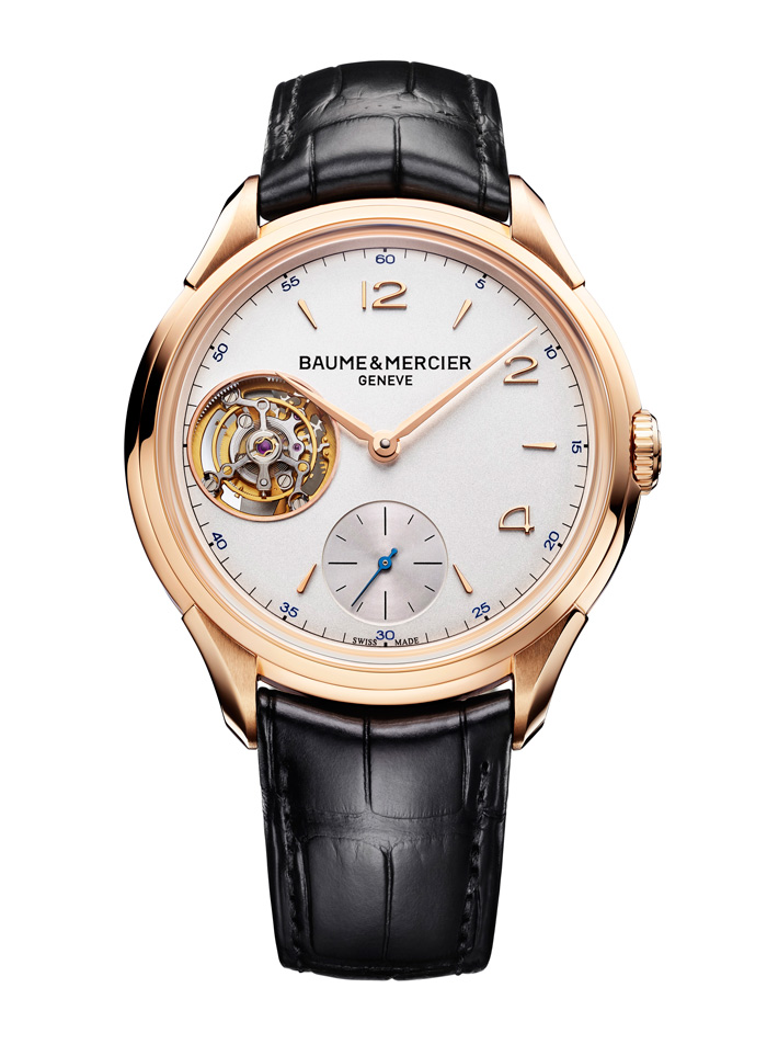 BaumeetMercierCliftonTourbillon10143front Watches World Baume et Mercier Clifton Tourbillon 10143 front