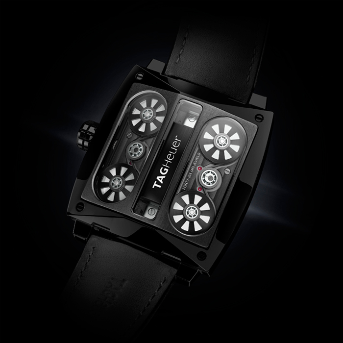 TAGHeuerMonacoV4Tourbillon2 Watches World TAG Heuer Monaco V4 Tourbillon