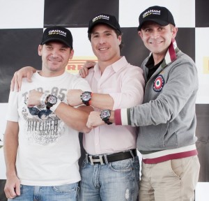 Marc Jouille, Mario Domínguez y Emanuel Bitton.