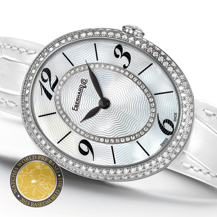 850x850EberhardGildaPreciousWhite Watches World 850x850 Eberhard Gilda Precious White