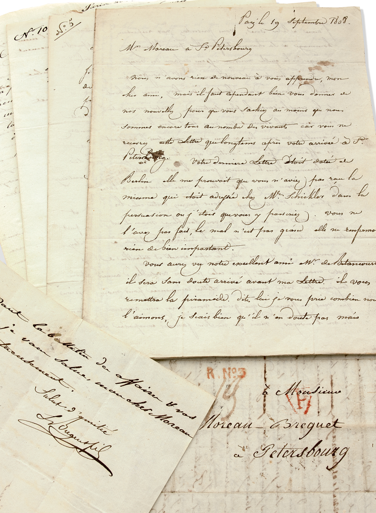 BreguetHistoricalLettersMoreau Watches World Breguet Historical Letters Moreau