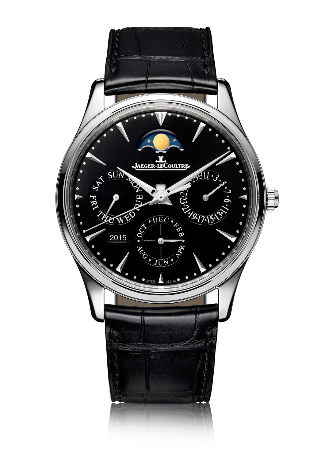 JaegerLeCoultreMasterUltraThinPerpetualSS Watches World Jaeger LeCoultre Master Ultra Thin Perpetual SS