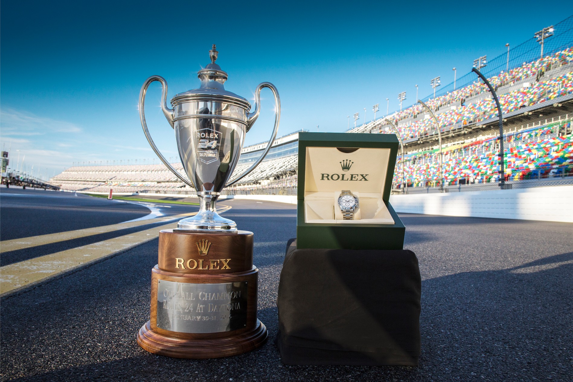 2016 Rolex 24 Trophy and Winners Watch