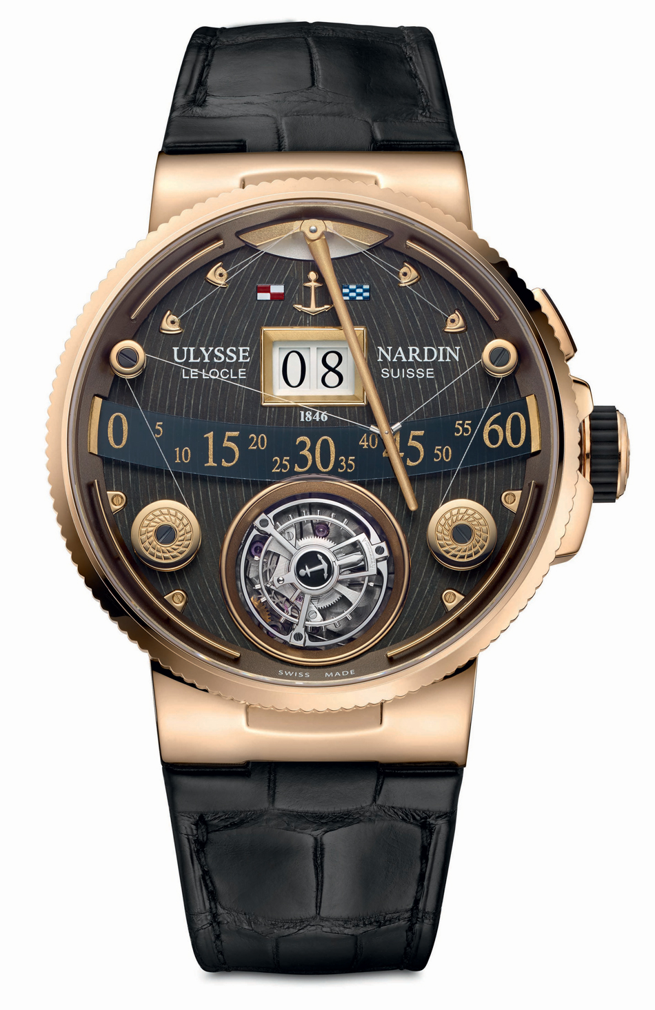UlysseNardin6302300GDGrandDeck Watches World Ulysse Nardin6302 300 GD GrandDeck