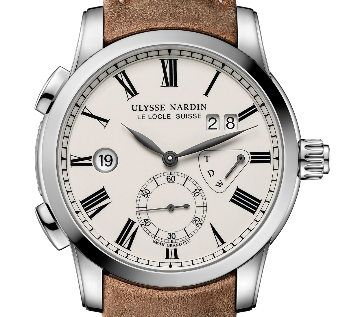 Ulysse Nardin Classic Dual Time Enamel Watches World