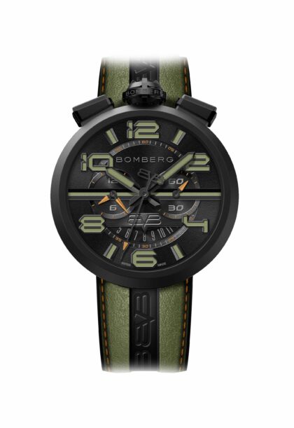 FIXED1968MenChronoQuartzblackgreen Watches World
