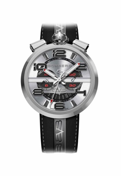 FIXED1968MenChronoQuartzblacksilverred Watches World