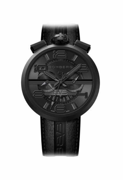 FIXED1968MenChronoQuartzfullblack Watches World