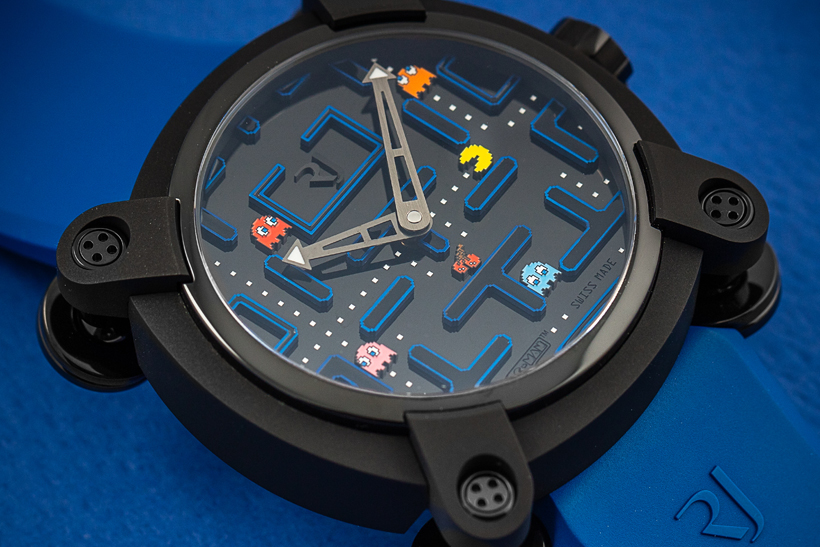 La cabra Billy Emulación Moviente RJ presenta su nuevo reloj Pac-Man Level III * Watches World : Watches World