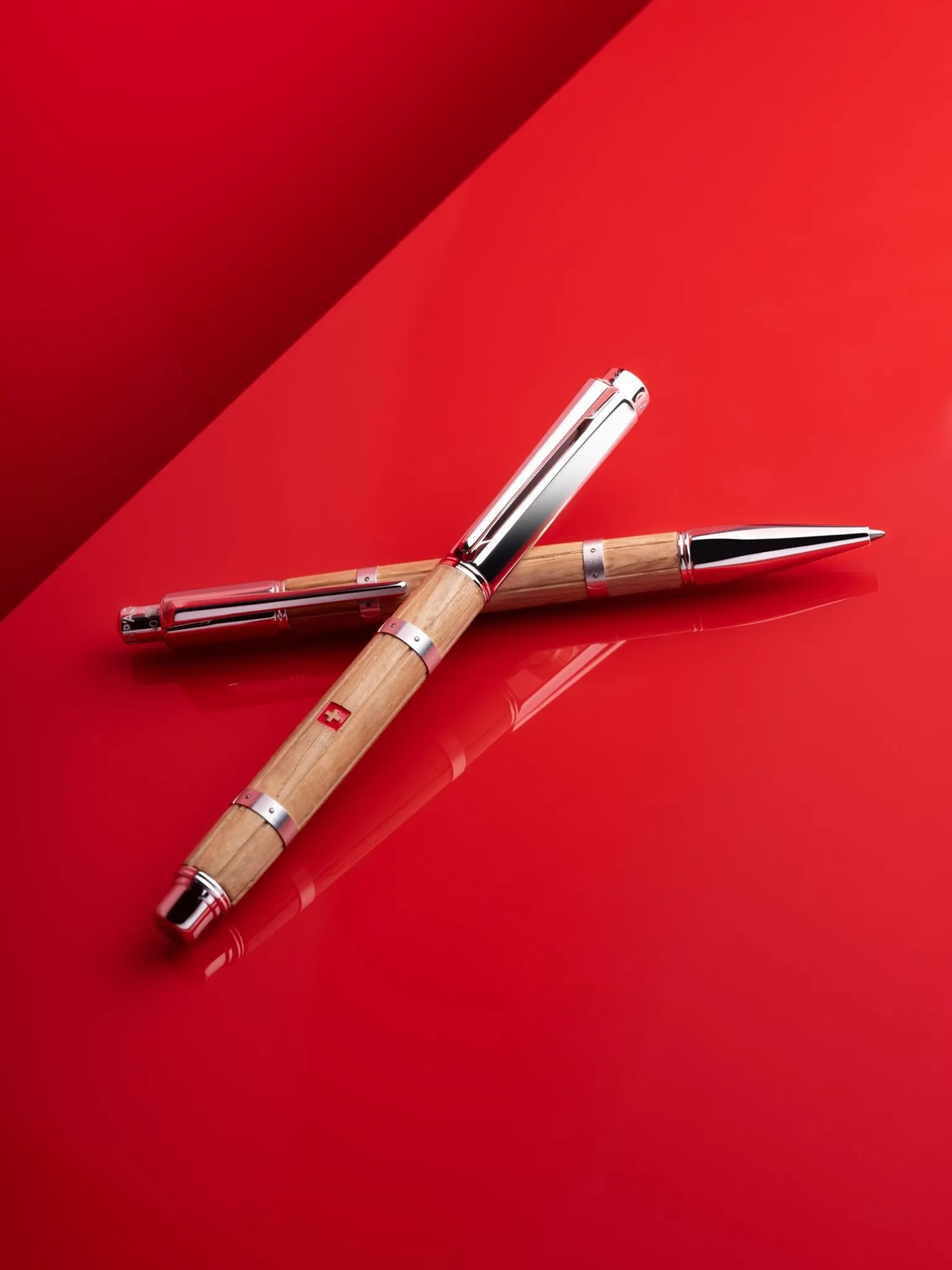 Pluma inspirada en el vino