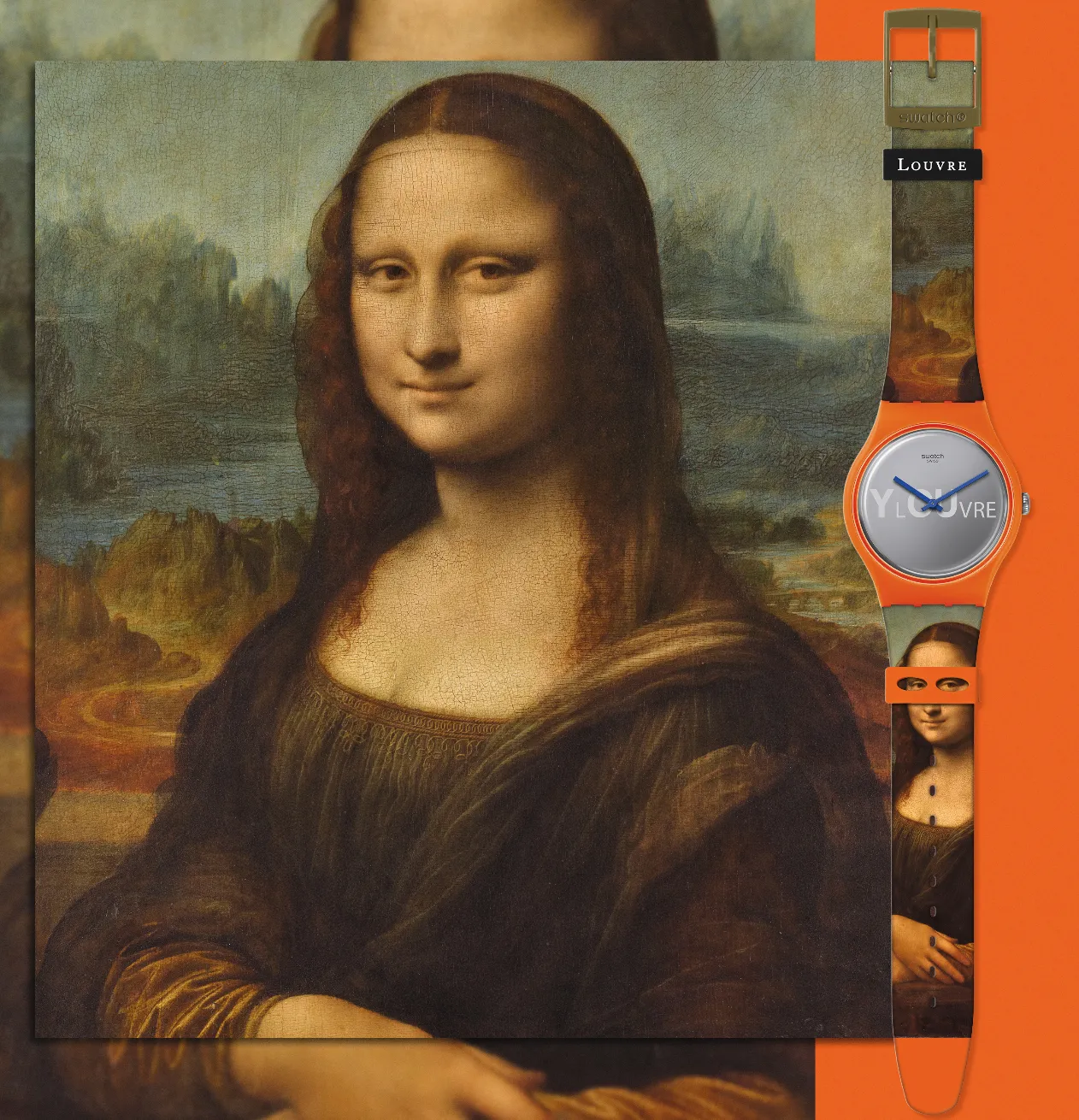 Swatch se inspira en el Museo de Louvre