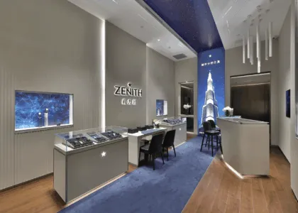 Zenith inaugura boutique