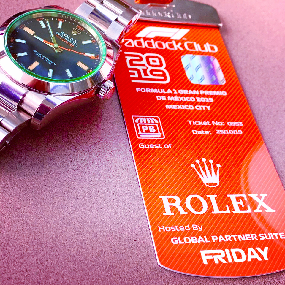 Rolex y lel gran premio de mexico Watches World