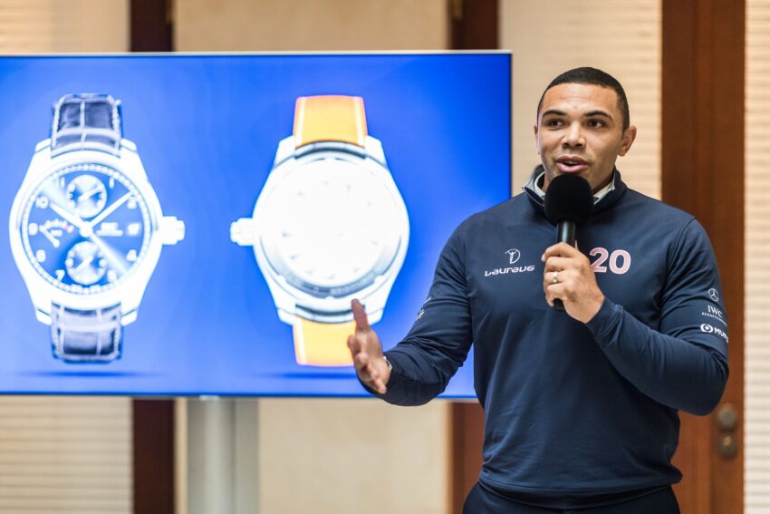 IWC Laureus Sports for Good 2020 ayuda 2020Bryan Habana watch Watches World