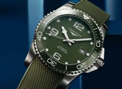Longines HydroConquest verde khaki