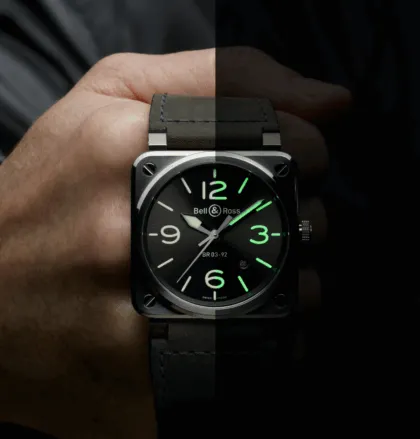 BR03-92 Grey Lum de Bell & Ross