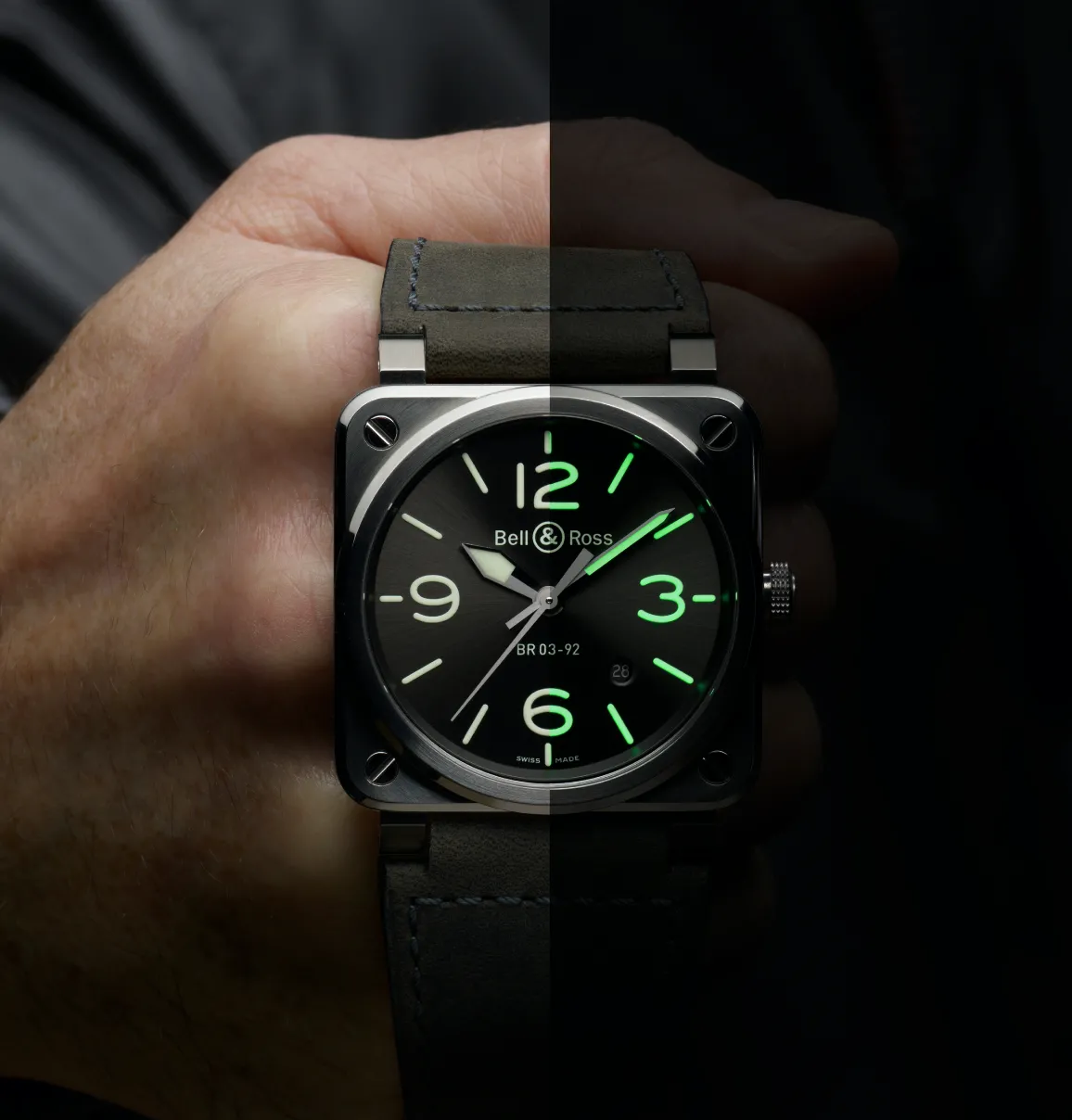 BR03-92 Grey Lum de Bell & Ross