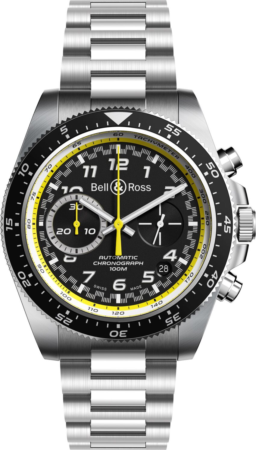 Bell Ross RS 20 Collection Renault Sport F1 automatico brazalete de acero Watches World Bell Ross RS 20 Collection Renault Sport F1 automatico brazalete de acero