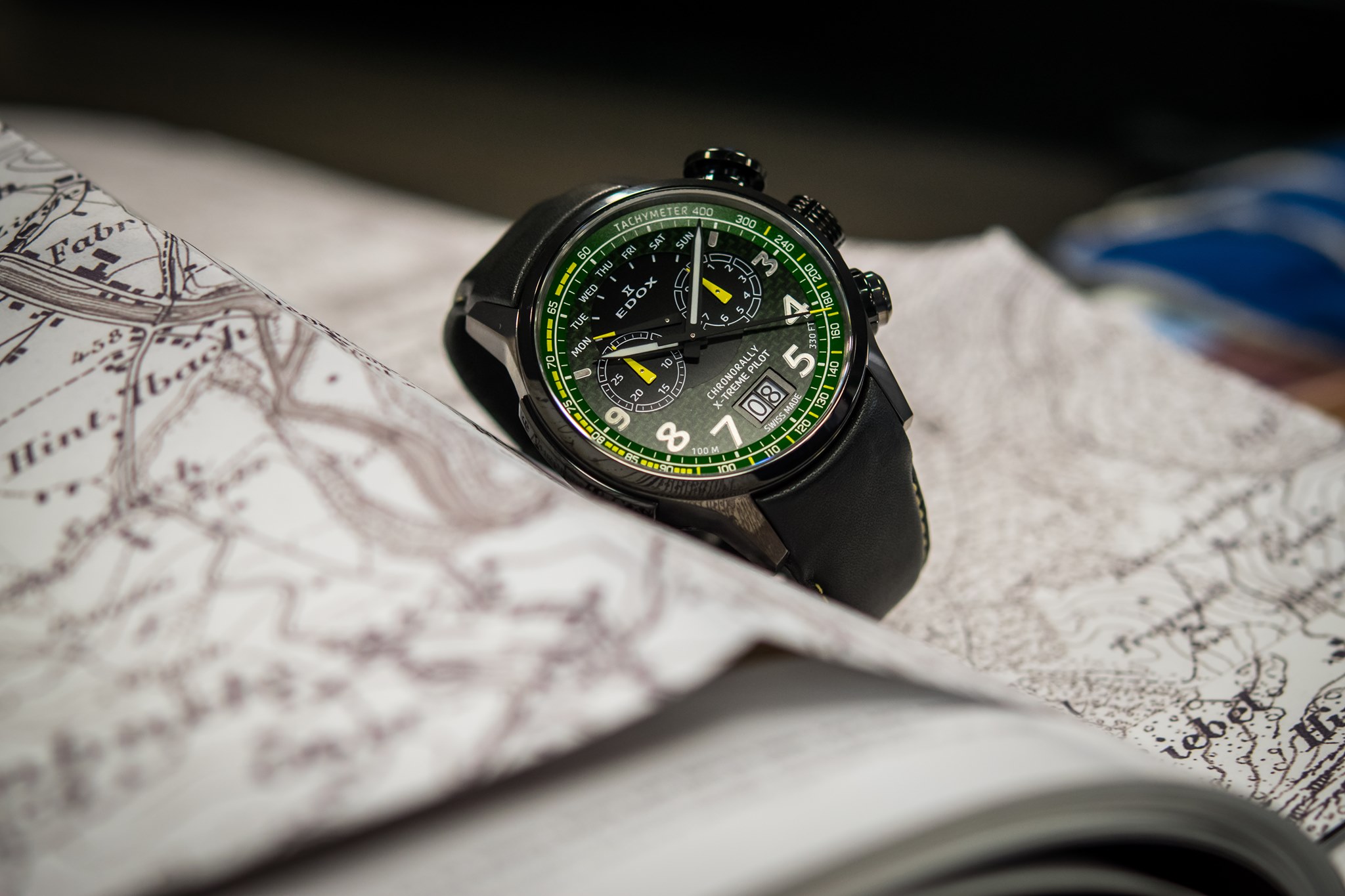 Edox Chronorally X-Treme Pilot Limited Edition 2020