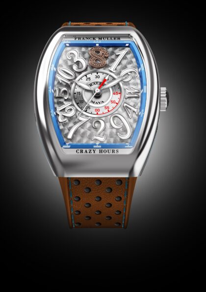 Franck Muller Vanguard Racing Crazy Hours acero lady Watches World Franck Muller Vanguard Racing Crazy Hours acero lady