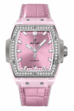 Hublot Spirit ofBig Bang Pink Ceramic Watches World Hublot Spirit of Big Bang Light Blue