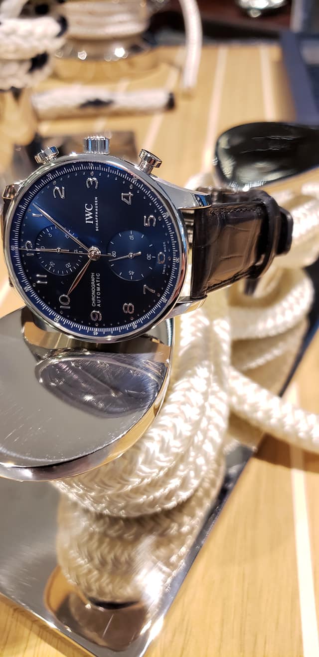 IWC Schaffhausen Portugieser Chronograph 2020-boutique pre Watches and Wonders-4