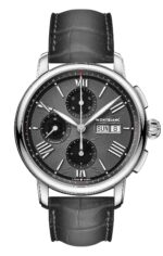 Montblanc Star Legacy Chronograph Day Date-crono acero y caratula antracita
