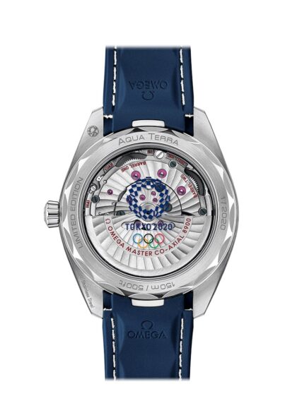 Omega Aqua Terra Juegos Olimpicos Tokyo 2020 Limited Edition back Watches World Omega Aqua Terra Juegos Olimpicos Tokyo 2020 Limited Edition back