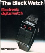 The Black Watch Electronic Digital Watch Sinclair Watches World The Black Watch Electronic Digital Watch Sinclair