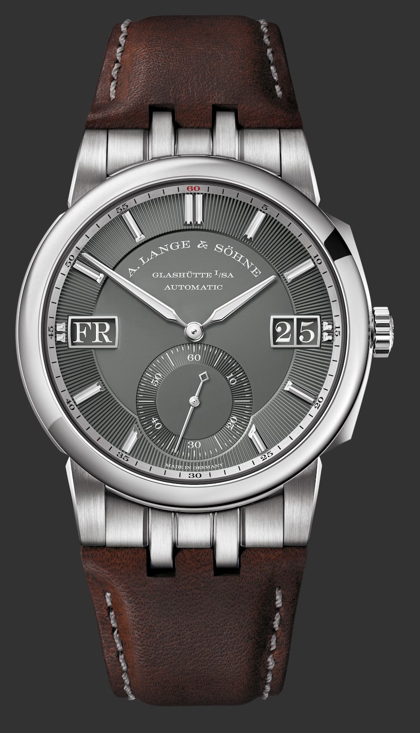 ALange Sohne Odysseus oro blanco y cuero Watches World A Lange Sohne Odysseus oro blanco y cuero