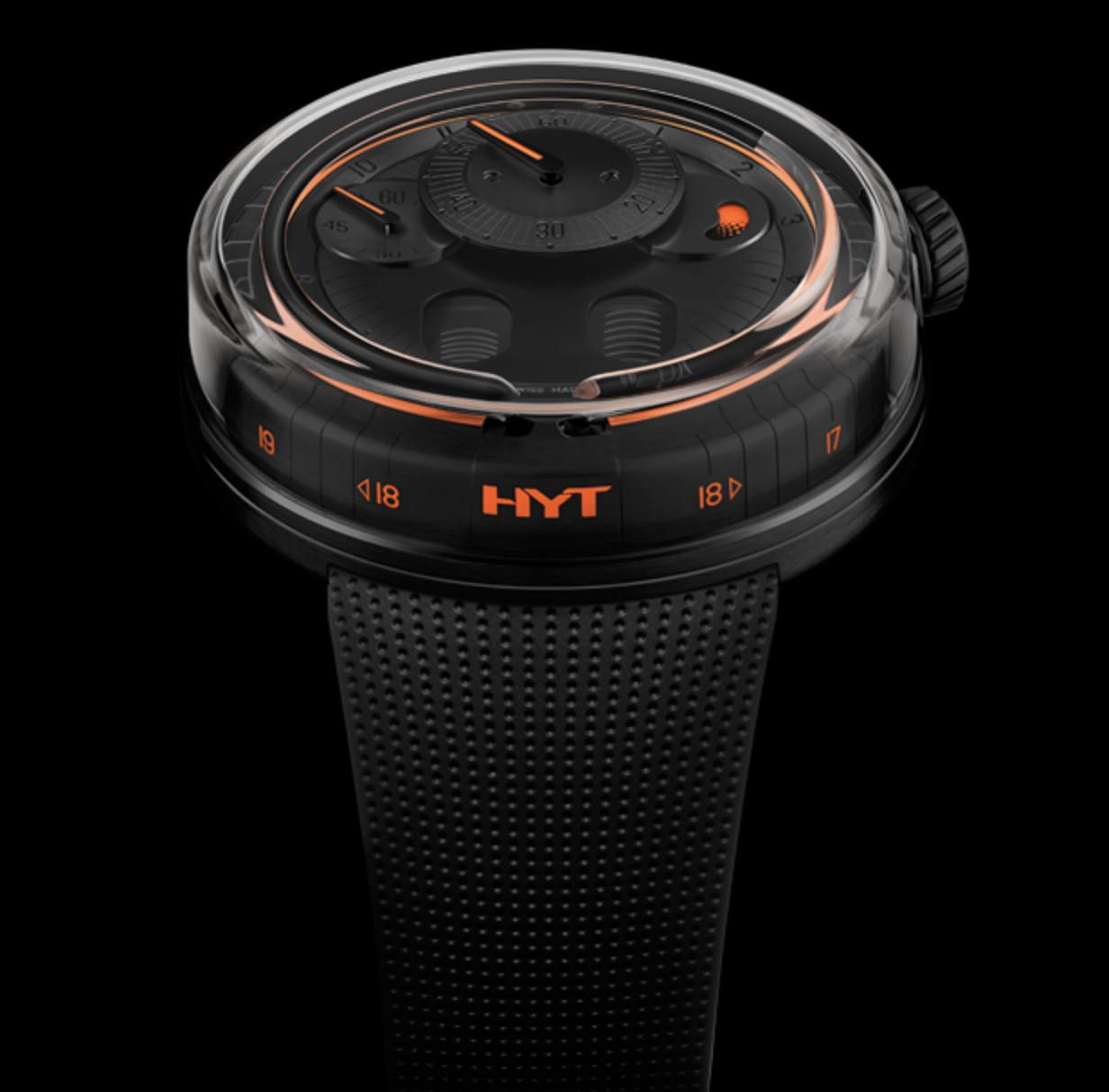 HYT presentó el nuevo H0 Black Fluid