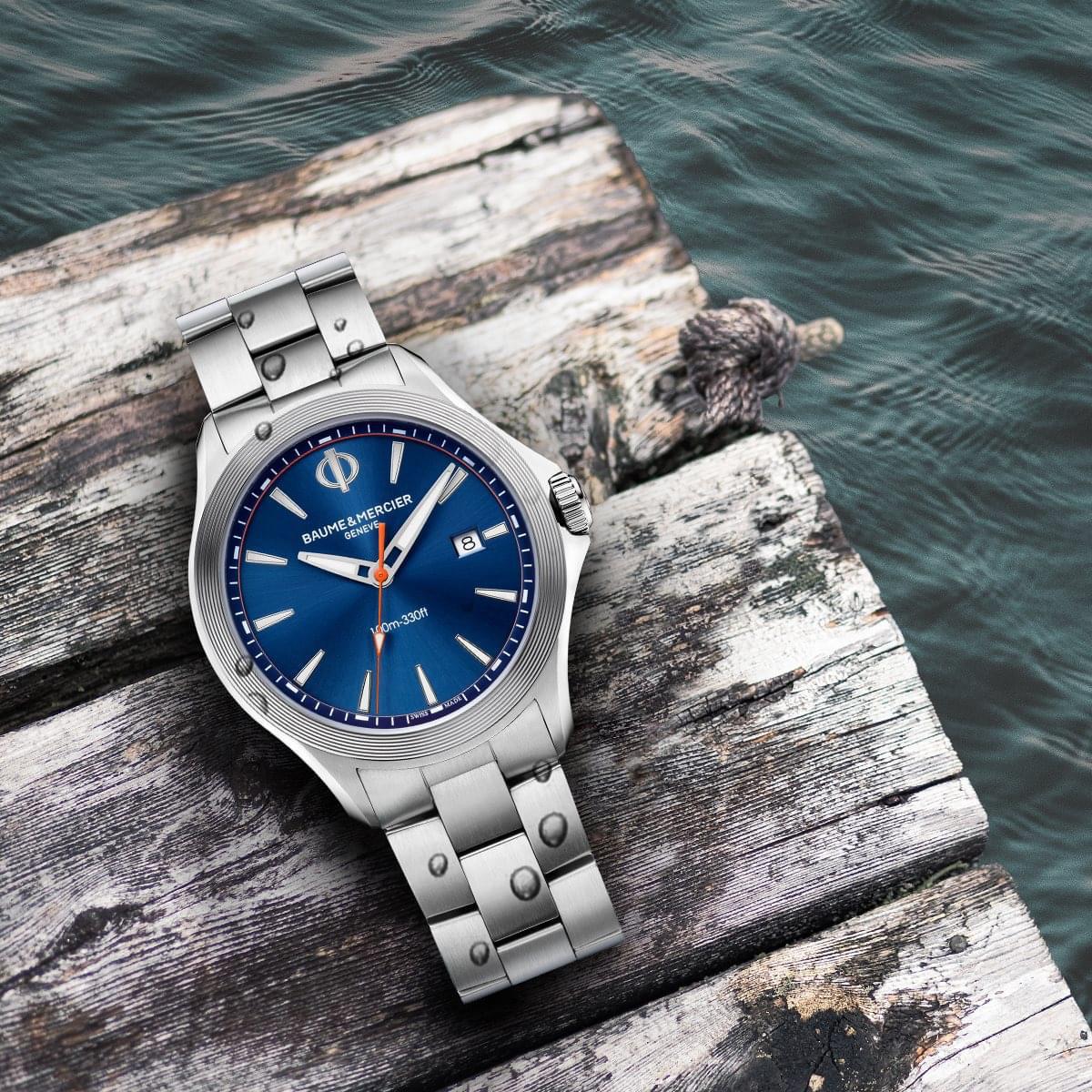 Baume MercierCLIFTONCLUB acero Watches World Baume Mercier CLIFTON CLUB acero