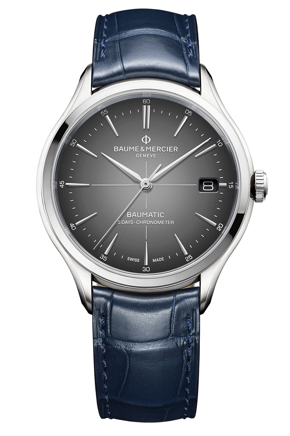 Baume et Mercier Clifton Baumatic Date 5 Days COSC2020 Watches World