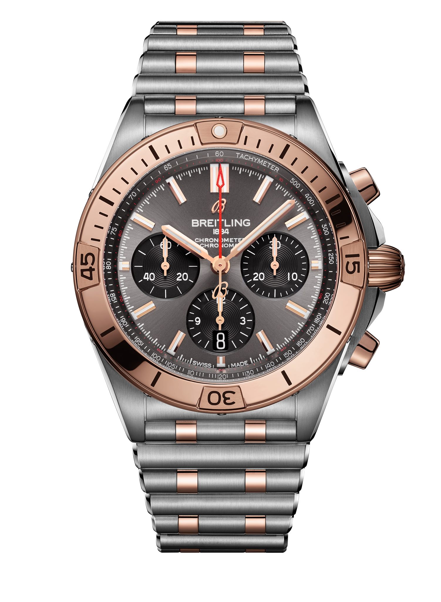 Breitling Chronomat 2020oro acero antracita Watches World Breitling Chronomat 2020 oro acero antracita