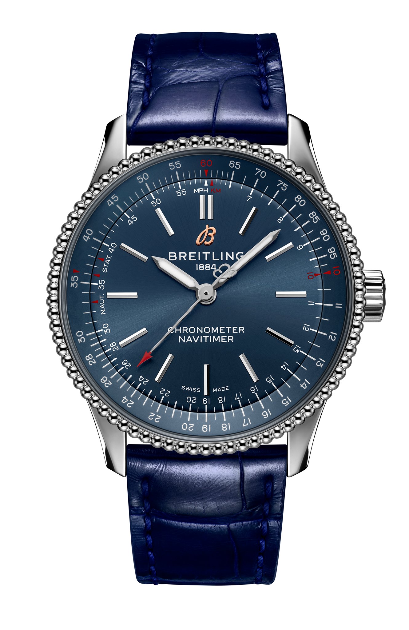 Breitling Navitimer Automatic 35 2020 acero azul Watches World