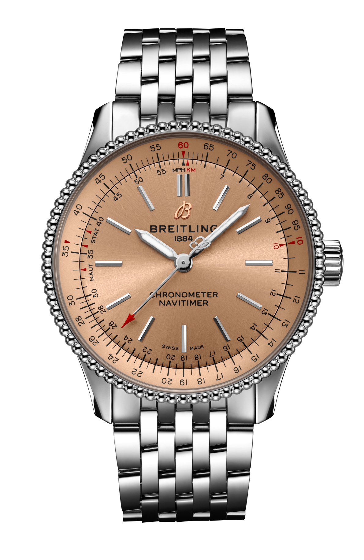 Breitling Navitimer Automatic 35 2020 acero cobre pack Watches World