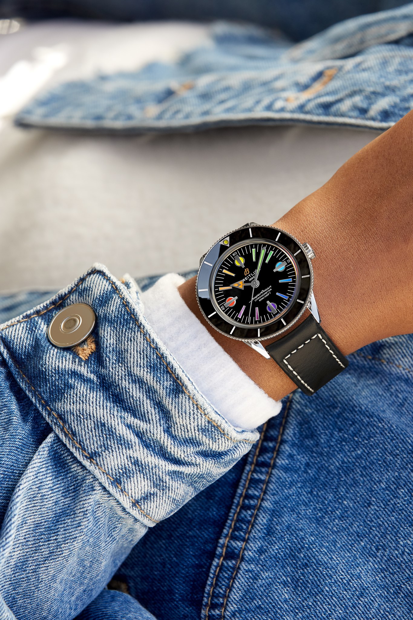 Breitling Superocean Heritage 57 Capsule Limited Editiondenim Watches World