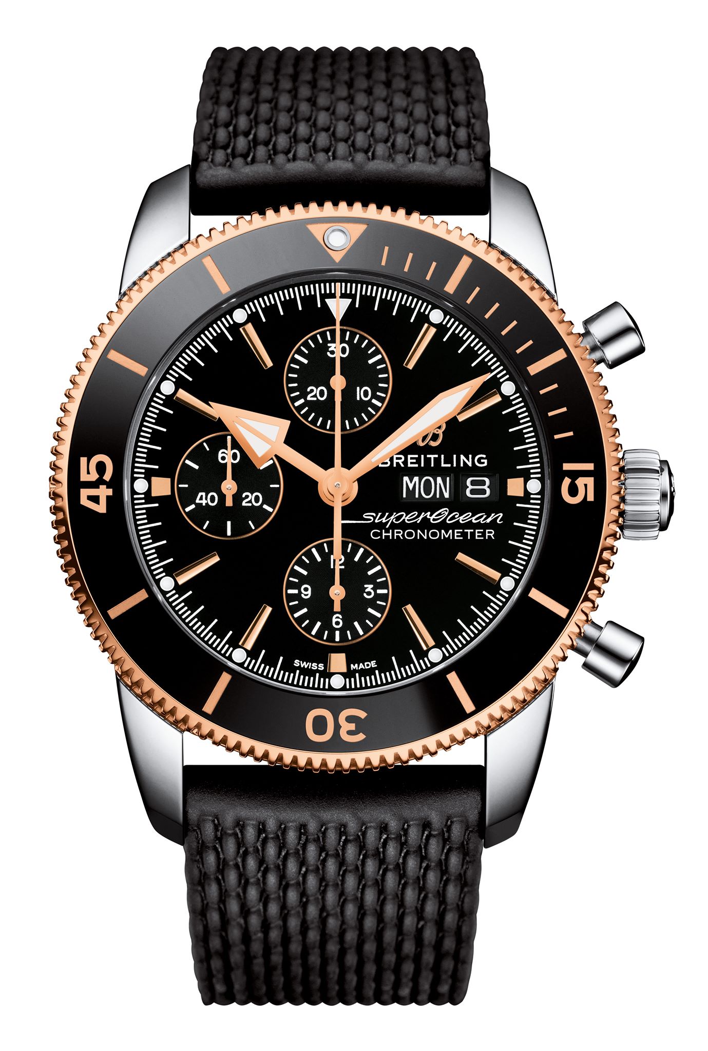 Breitling Superoceanoro y acero Watches World Breitling Superocean oro y acero