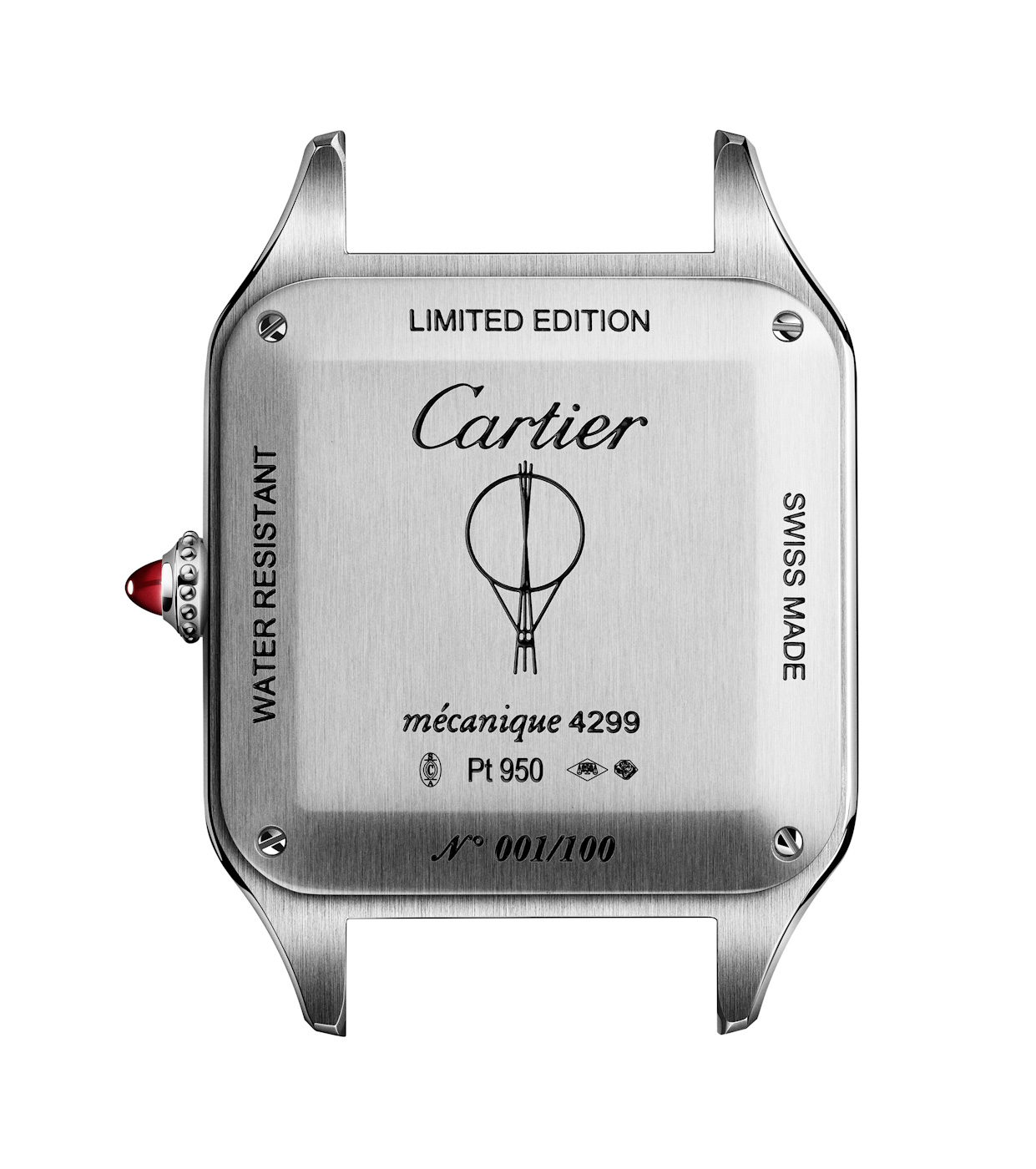 CartierSantosDumontLimitedEditionLe Bresil platino fondo Watches World Cartier Santos Dumont Limited Edition Le Bresil platino fondo