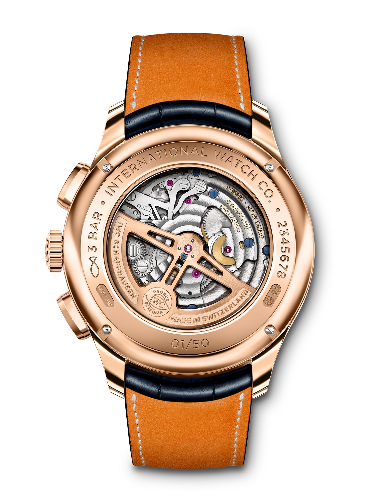 IWC Portugieser Tourbillon Retrograde Chronograph2020 oro Armor Watches World IWC Portugieser Tourbillon Retrograde Chronograph 2020 oro Armor